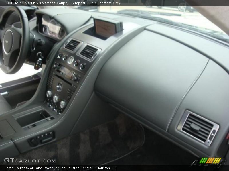 Tempest Blue / Phantom Grey 2008 Aston Martin V8 Vantage Coupe