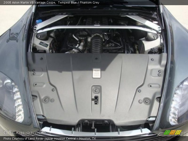 Tempest Blue / Phantom Grey 2008 Aston Martin V8 Vantage Coupe