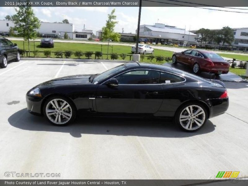 Ebony Black / Warm Charcoal/Warm Charcoal 2011 Jaguar XK XK Coupe