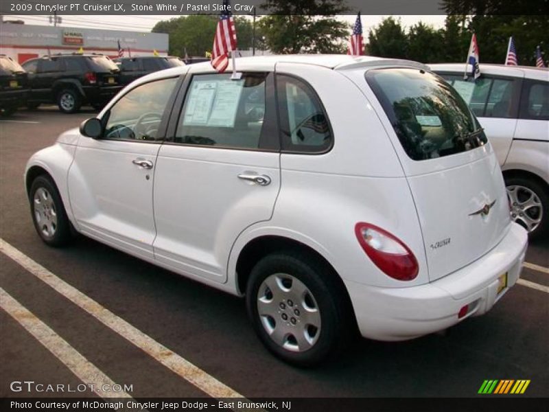 Stone White / Pastel Slate Gray 2009 Chrysler PT Cruiser LX