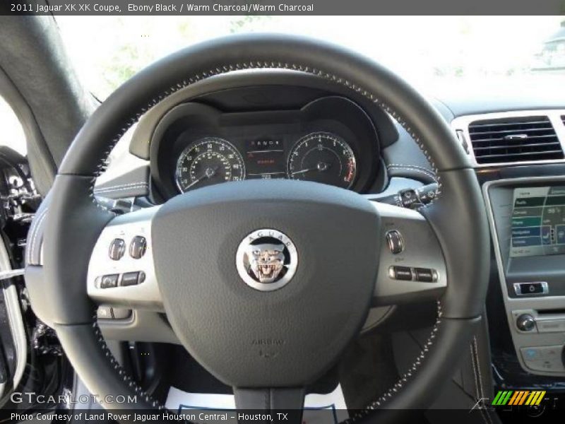 Ebony Black / Warm Charcoal/Warm Charcoal 2011 Jaguar XK XK Coupe