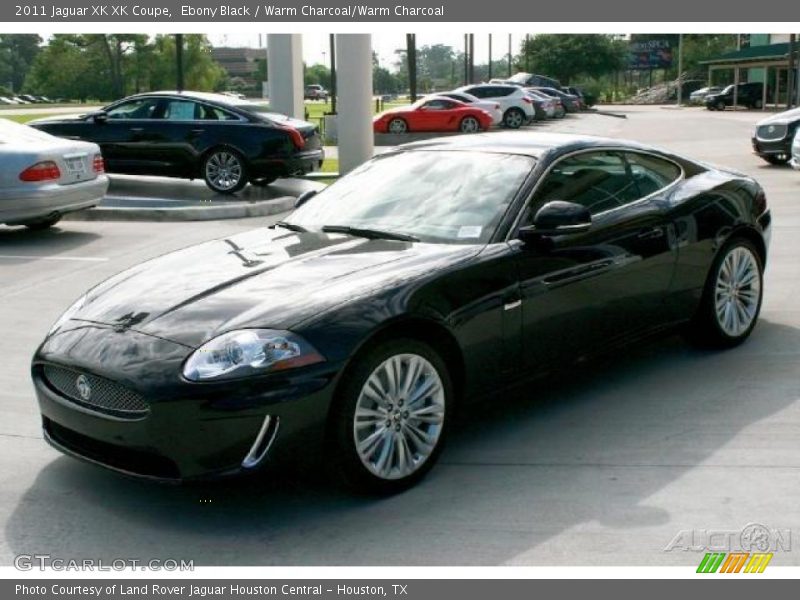Ebony Black / Warm Charcoal/Warm Charcoal 2011 Jaguar XK XK Coupe