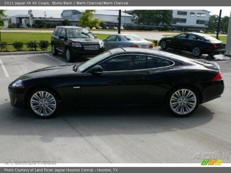 Ebony Black / Warm Charcoal/Warm Charcoal 2011 Jaguar XK XK Coupe