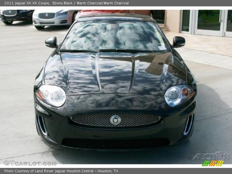 Ebony Black / Warm Charcoal/Warm Charcoal 2011 Jaguar XK XK Coupe
