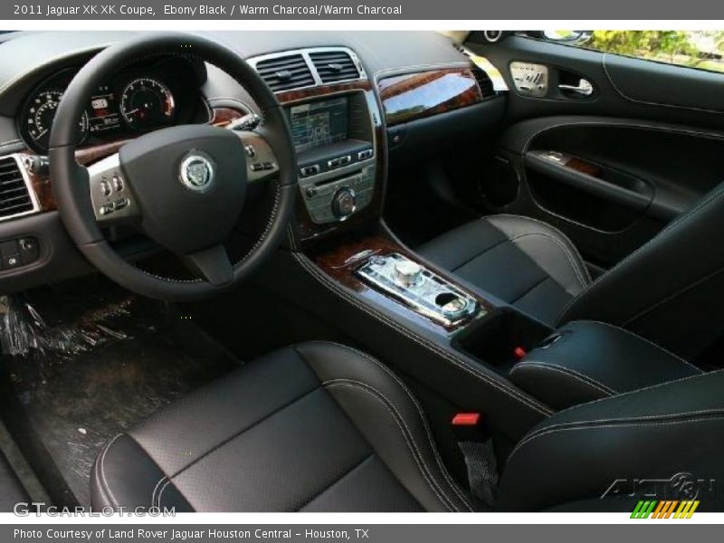 Ebony Black / Warm Charcoal/Warm Charcoal 2011 Jaguar XK XK Coupe