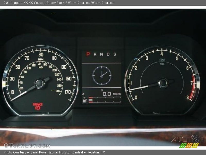 Ebony Black / Warm Charcoal/Warm Charcoal 2011 Jaguar XK XK Coupe