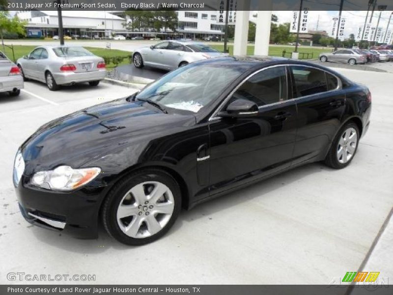 Ebony Black / Warm Charcoal 2011 Jaguar XF Premium Sport Sedan