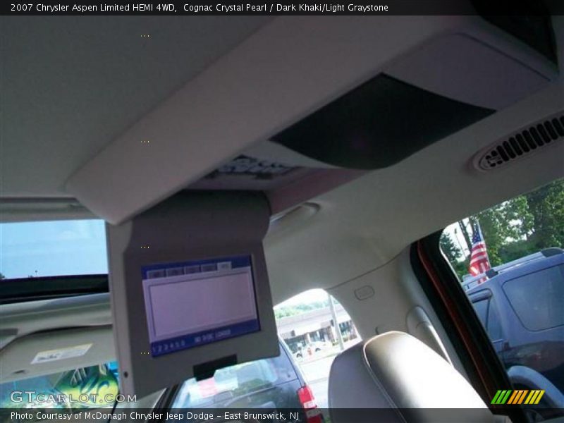 Cognac Crystal Pearl / Dark Khaki/Light Graystone 2007 Chrysler Aspen Limited HEMI 4WD