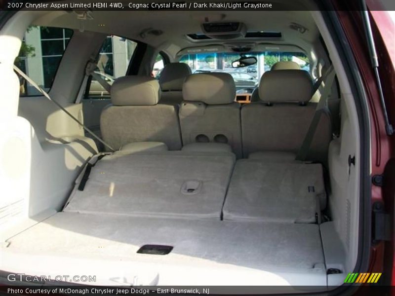 Cognac Crystal Pearl / Dark Khaki/Light Graystone 2007 Chrysler Aspen Limited HEMI 4WD