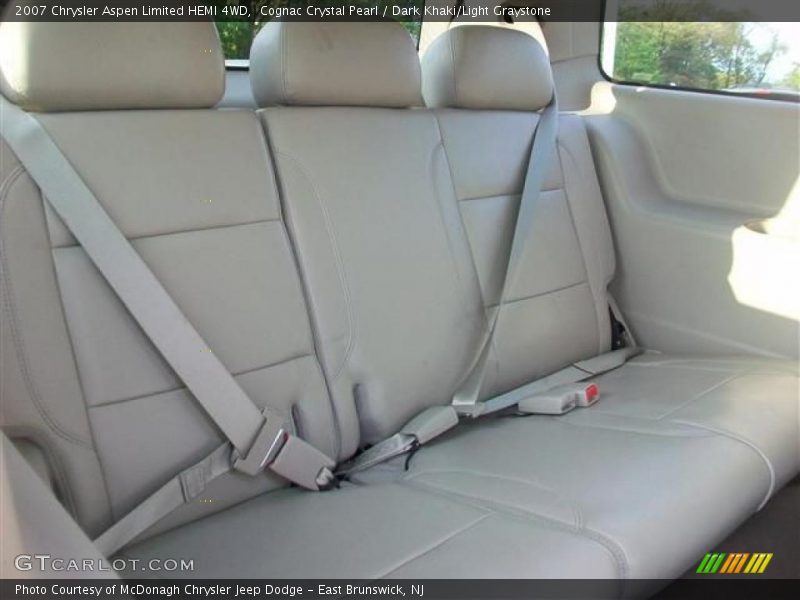 Cognac Crystal Pearl / Dark Khaki/Light Graystone 2007 Chrysler Aspen Limited HEMI 4WD