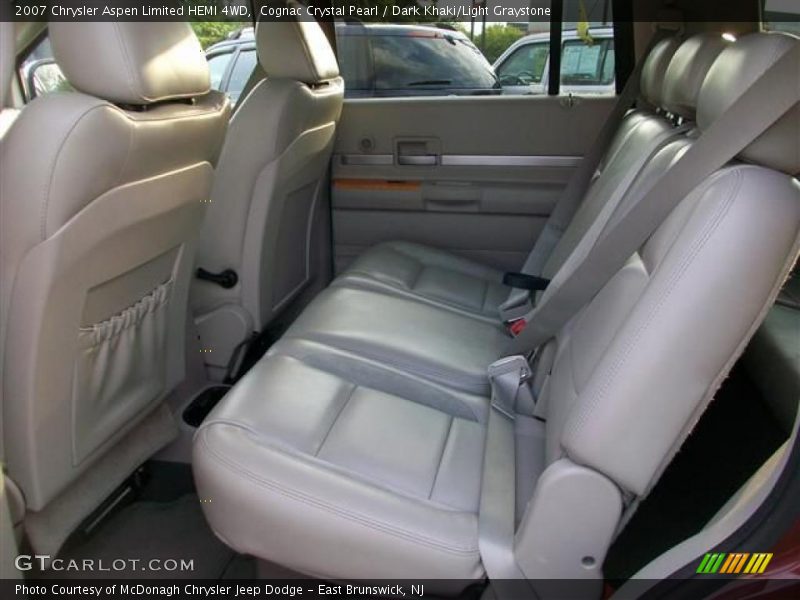 Cognac Crystal Pearl / Dark Khaki/Light Graystone 2007 Chrysler Aspen Limited HEMI 4WD