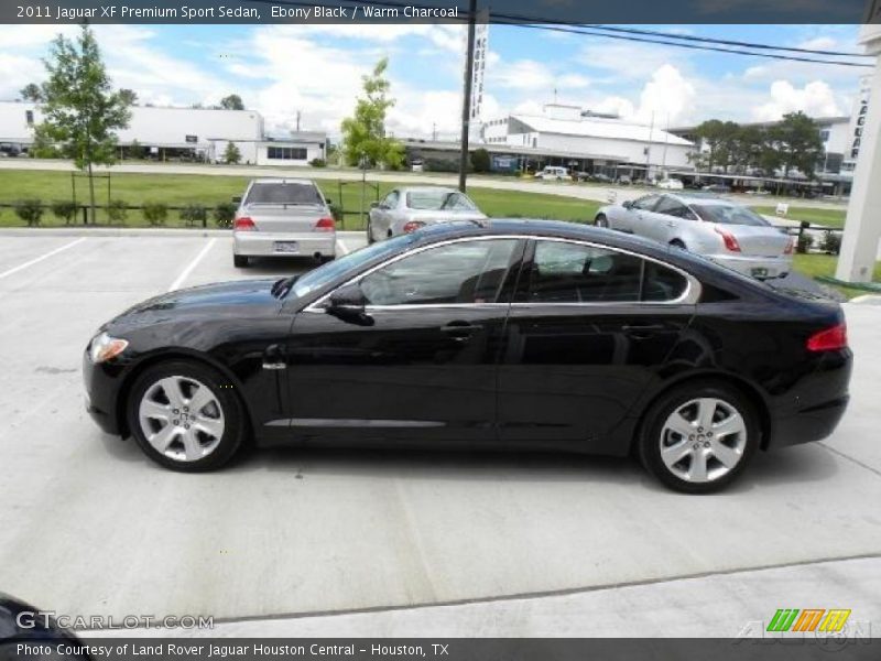 Ebony Black / Warm Charcoal 2011 Jaguar XF Premium Sport Sedan