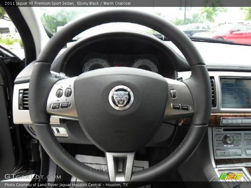 Ebony Black / Warm Charcoal 2011 Jaguar XF Premium Sport Sedan