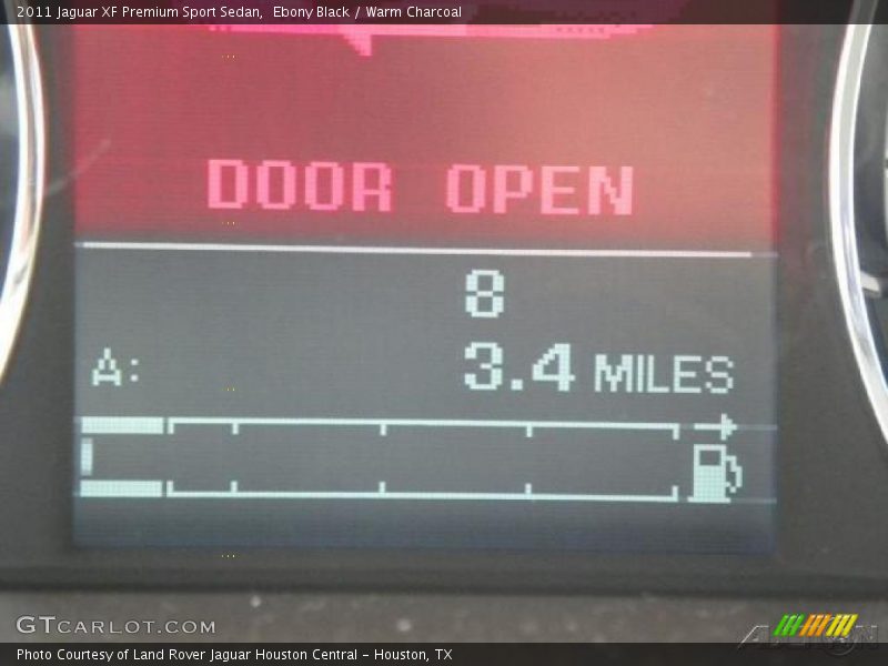 Ebony Black / Warm Charcoal 2011 Jaguar XF Premium Sport Sedan