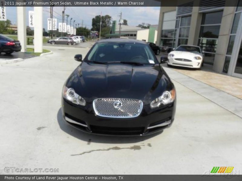 Ultimate Black Metallic / Warm Charcoal 2011 Jaguar XF Premium Sport Sedan
