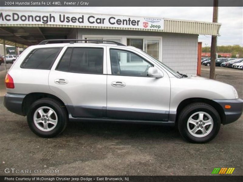Pewter / Gray 2004 Hyundai Santa Fe LX 4WD