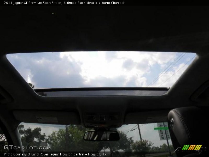 Ultimate Black Metallic / Warm Charcoal 2011 Jaguar XF Premium Sport Sedan