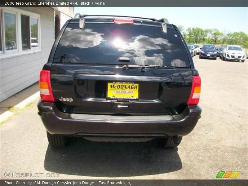 Black / Agate 2000 Jeep Grand Cherokee Limited 4x4