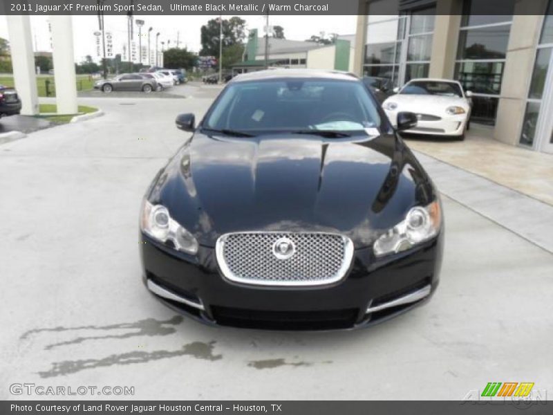 Ultimate Black Metallic / Warm Charcoal 2011 Jaguar XF Premium Sport Sedan