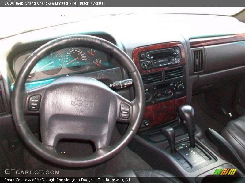 Black / Agate 2000 Jeep Grand Cherokee Limited 4x4