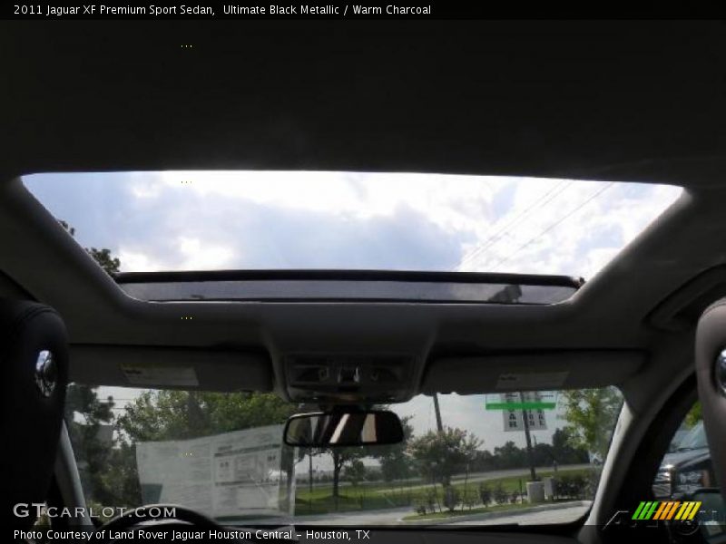 Ultimate Black Metallic / Warm Charcoal 2011 Jaguar XF Premium Sport Sedan