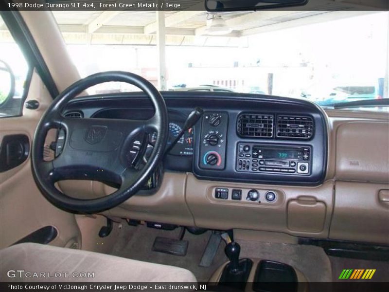 Forest Green Metallic / Beige 1998 Dodge Durango SLT 4x4