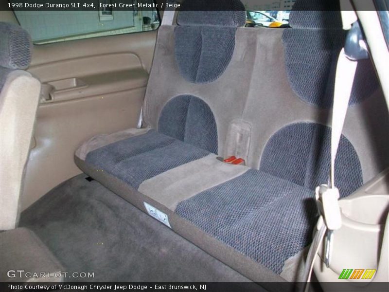 Forest Green Metallic / Beige 1998 Dodge Durango SLT 4x4