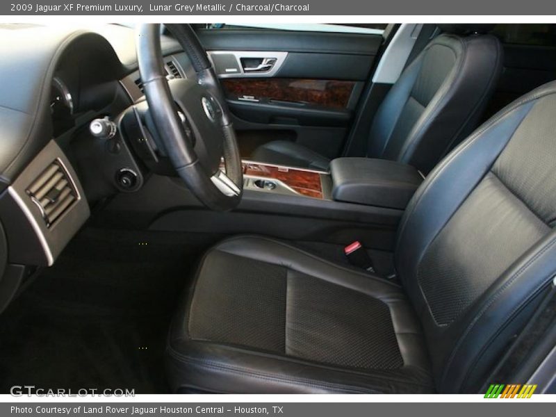 Lunar Grey Metallic / Charcoal/Charcoal 2009 Jaguar XF Premium Luxury