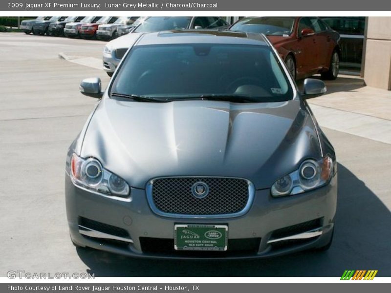 Lunar Grey Metallic / Charcoal/Charcoal 2009 Jaguar XF Premium Luxury