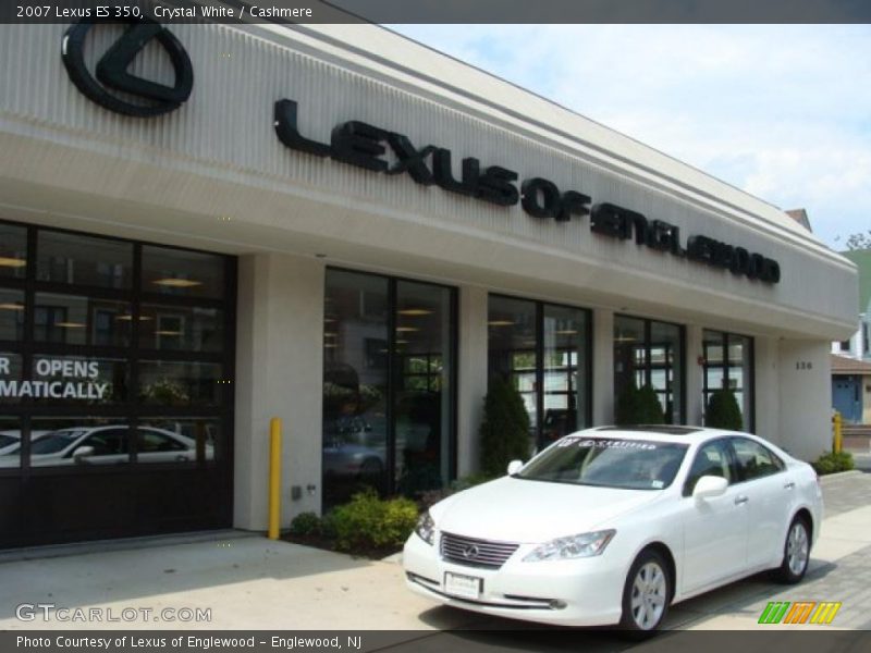 Crystal White / Cashmere 2007 Lexus ES 350