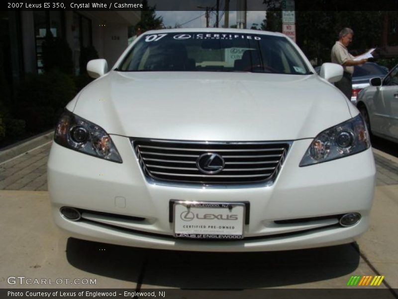 Crystal White / Cashmere 2007 Lexus ES 350