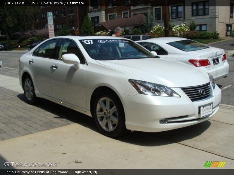 Crystal White / Cashmere 2007 Lexus ES 350