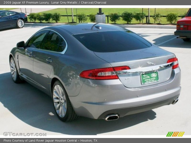 Lunar Grey Metallic / Charcoal/Charcoal 2009 Jaguar XF Premium Luxury