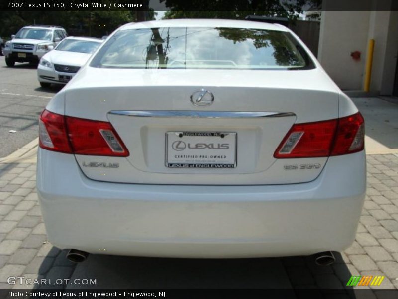 Crystal White / Cashmere 2007 Lexus ES 350