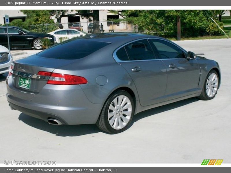 Lunar Grey Metallic / Charcoal/Charcoal 2009 Jaguar XF Premium Luxury