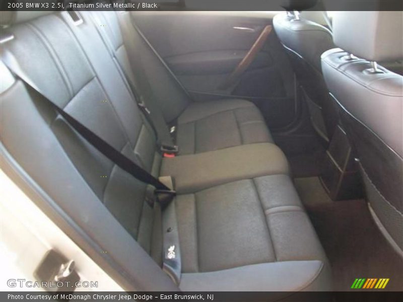 Titanium Silver Metallic / Black 2005 BMW X3 2.5i