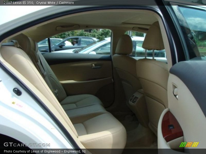 Crystal White / Cashmere 2007 Lexus ES 350