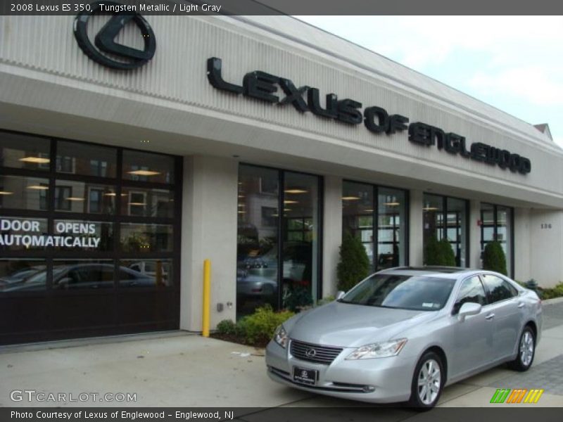 Tungsten Metallic / Light Gray 2008 Lexus ES 350