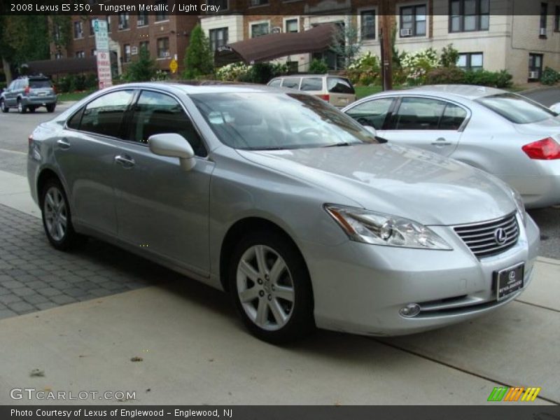 Tungsten Metallic / Light Gray 2008 Lexus ES 350