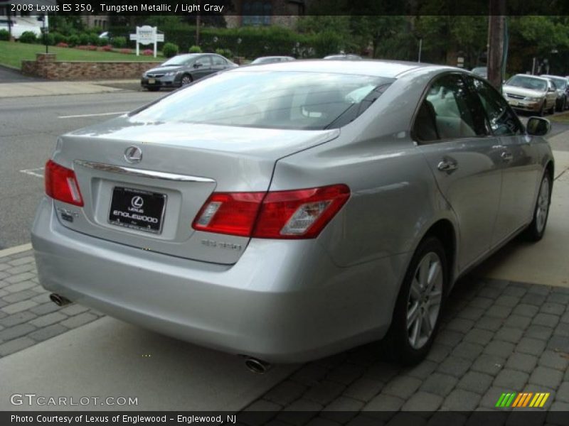 Tungsten Metallic / Light Gray 2008 Lexus ES 350