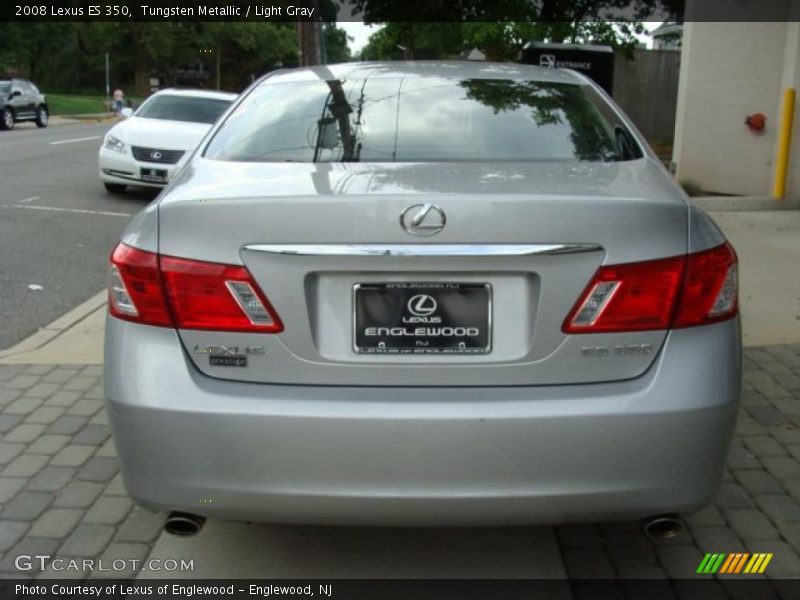 Tungsten Metallic / Light Gray 2008 Lexus ES 350