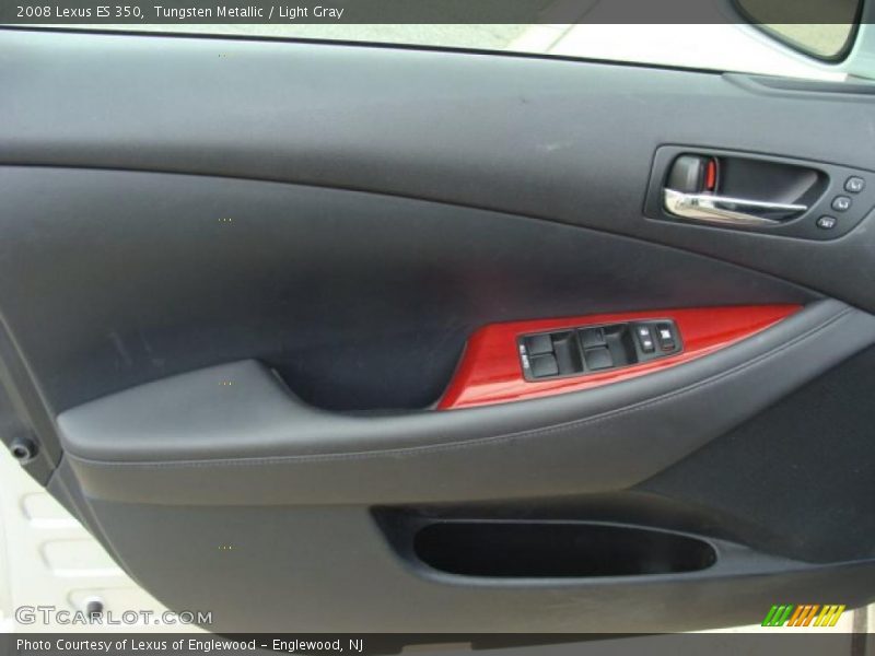 Tungsten Metallic / Light Gray 2008 Lexus ES 350