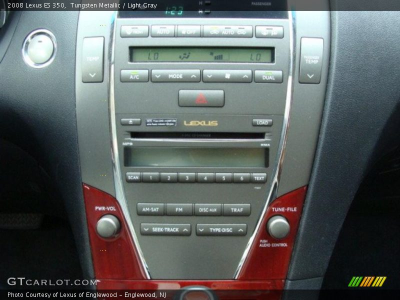 Tungsten Metallic / Light Gray 2008 Lexus ES 350