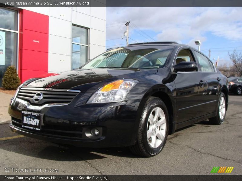 Super Black / Blond 2008 Nissan Altima 2.5 SL