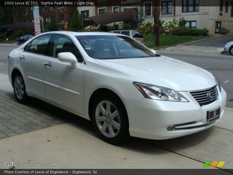 Starfire Pearl White / Light Gray 2009 Lexus ES 350