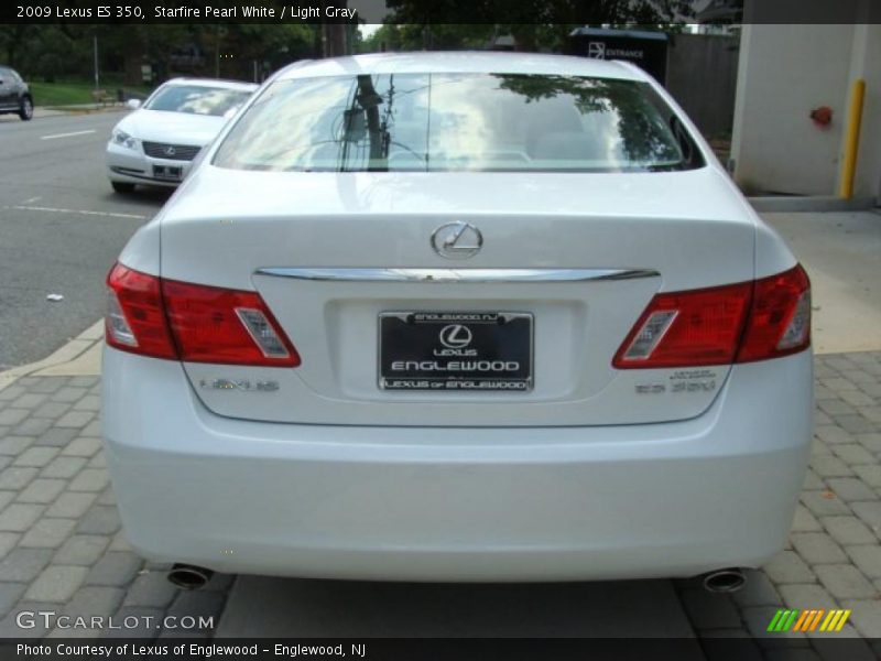 Starfire Pearl White / Light Gray 2009 Lexus ES 350