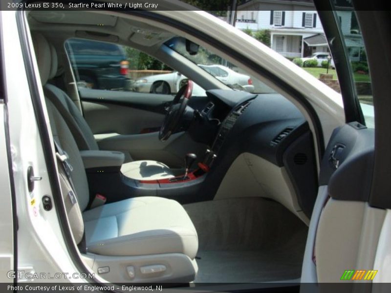 Starfire Pearl White / Light Gray 2009 Lexus ES 350