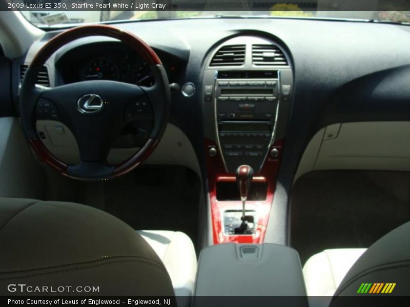 Starfire Pearl White / Light Gray 2009 Lexus ES 350