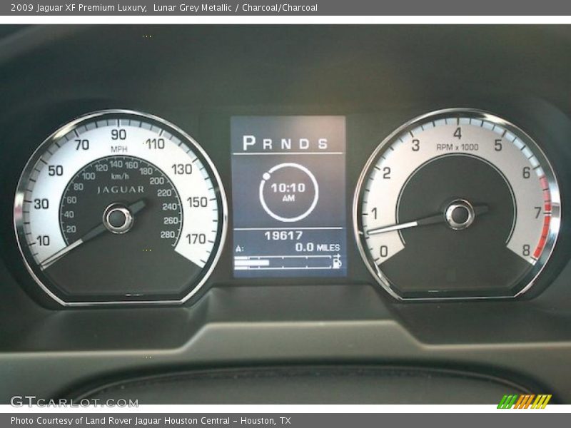 Lunar Grey Metallic / Charcoal/Charcoal 2009 Jaguar XF Premium Luxury