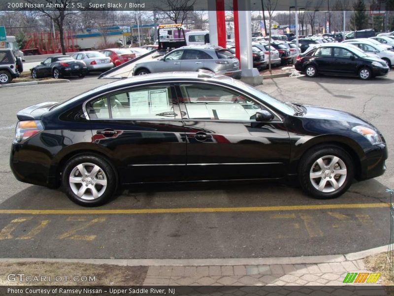 Super Black / Blond 2008 Nissan Altima 2.5 SL